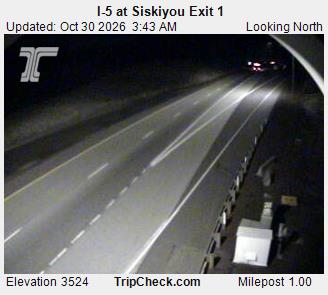 I-5 at Siskiyou Exit 1